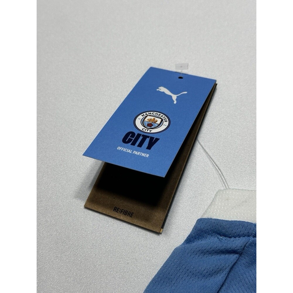 Puma Manchester City Home Jersey Mens Size Large Authentic 780338 NWT New - Picture 13 of 16